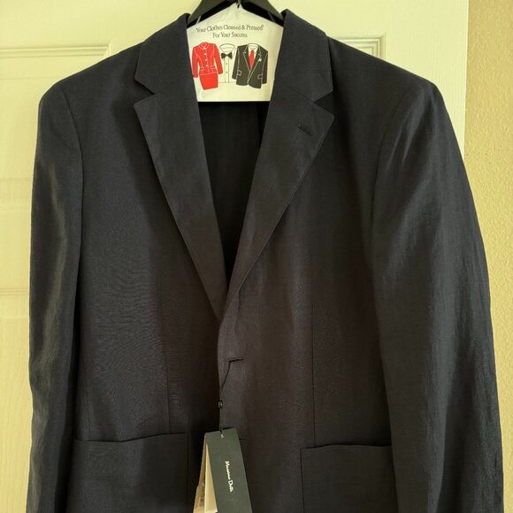 Massimo Dutti Other - Massimo Dutti 100% linen suit blazer  - mens 40 - European Only